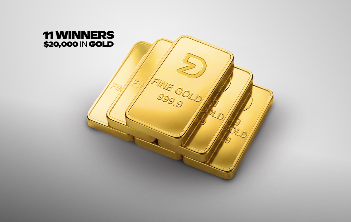 11 Prizes of Gold combined