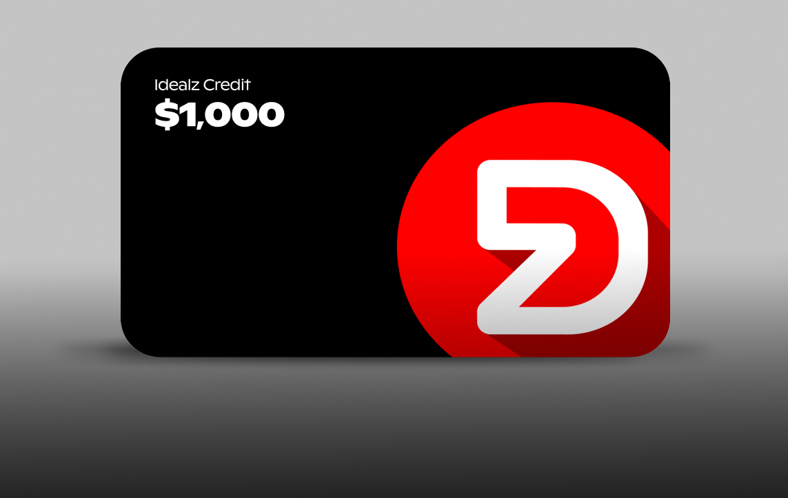 $1,000 Idealz Credit winnerProfilePic